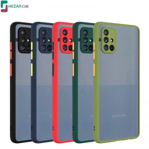 Matte back cover with protective lens suitable for Galaxy A71 5G