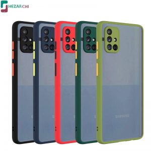 Matte back cover with protective lens suitable for Galaxy A71