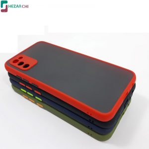 Matte back cover with protective lens suitable for Galaxy A02s