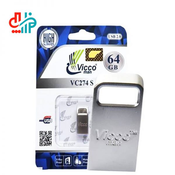 فلش مموری Vicco man مدل vc274 S USB2.0 64GB